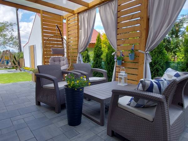 Domki Milo z kominkiem