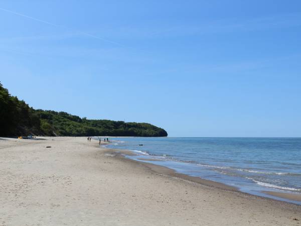 Plaża w Chłapowie 