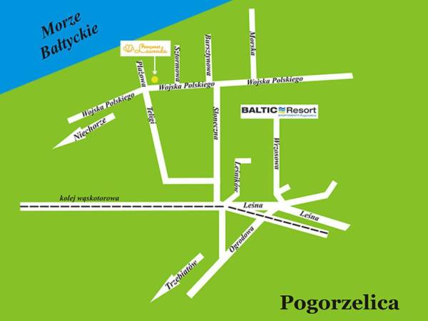 Pensjonat Lawenda 100m od Plaży