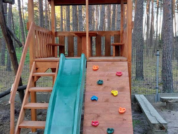 Domek pod Sosnami Całoroczny z Balią Ogrodową