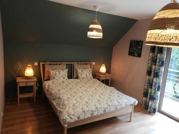 Pomorska 11b sypialnia na pietrze