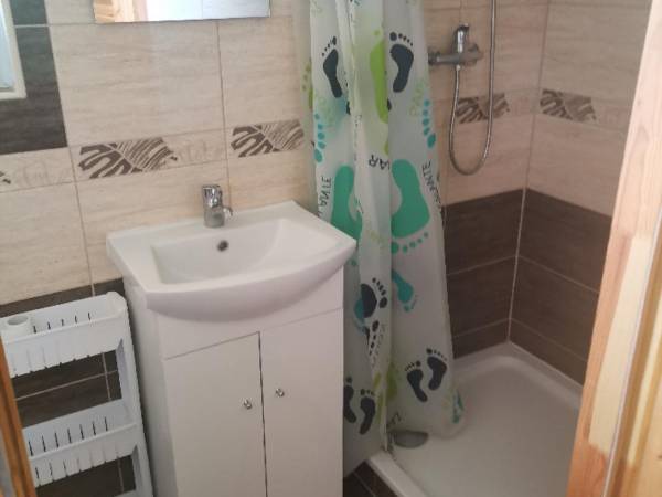 łazienka domku 4 osobowego