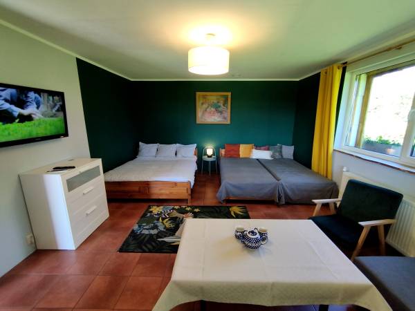 Zielony Domek (2-9 osobowy) pokój prawy