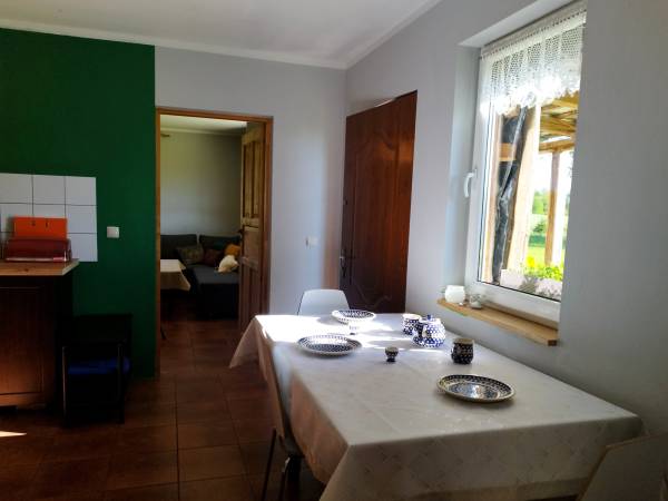 Zielony Domek (2-9 osobowy) kuchnia