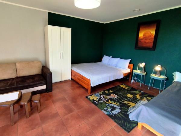 Zielony Domek (2-9 osobowy) pokój 3-osobowy