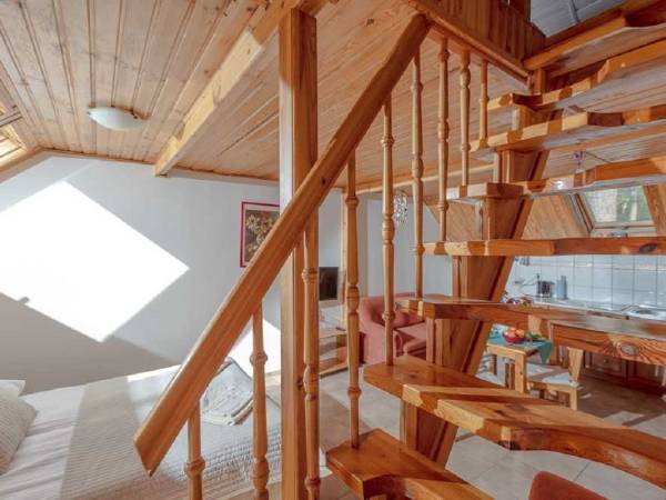 apartament drewniany dwupoziomowy 4/5 osobowy