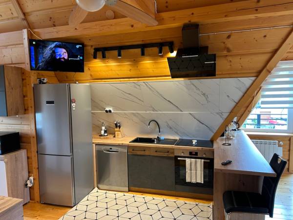 Apartament w drewnie