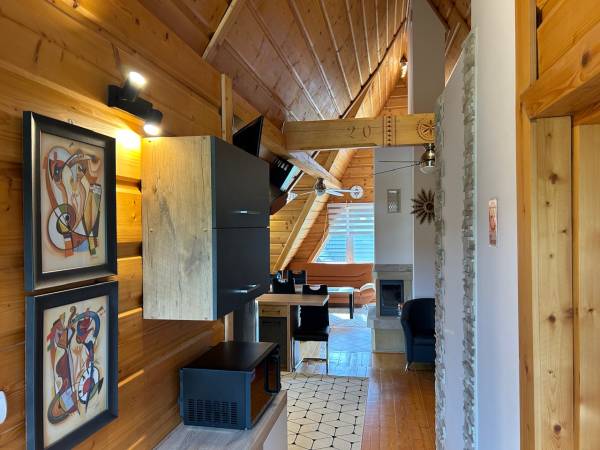 Apartament w drewnie