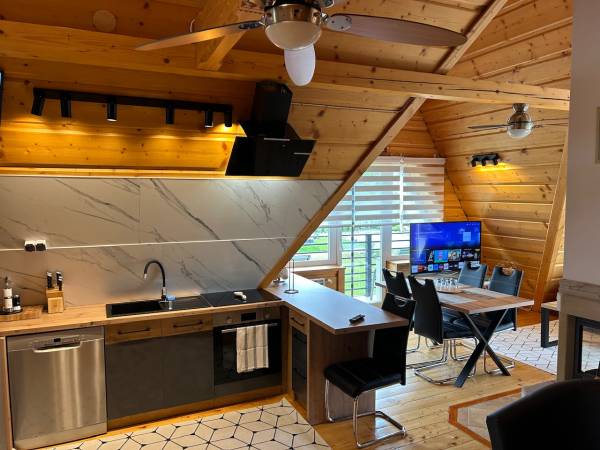 Apartament w drewnie