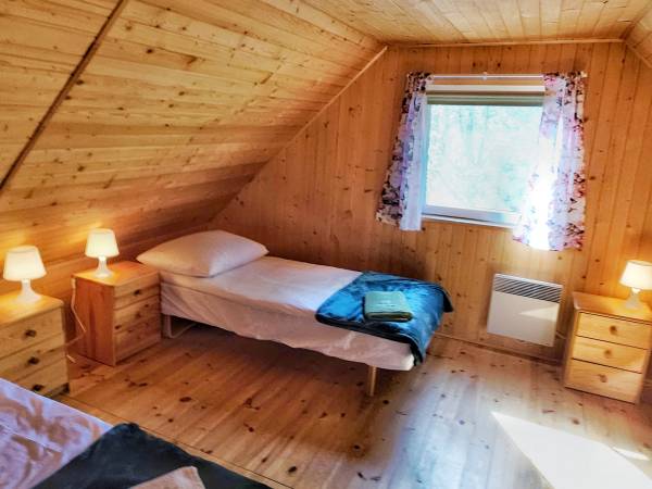 Domek typu A - sypialnia 3 łóżka