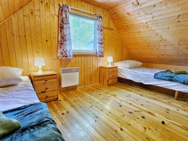 Domek typu A - sypialnia 2 łóżka