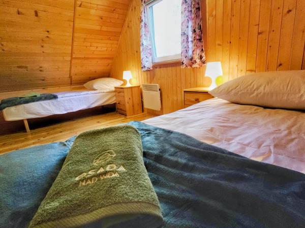 Domek typu A - Sypialnia 2 łóżka