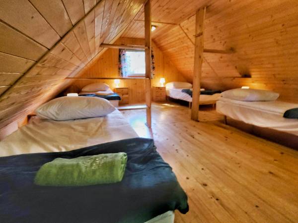 Domek typu B - sypialnia 4 łóżka