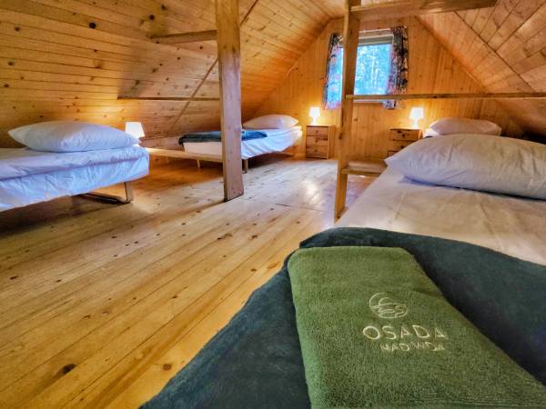 Domek typu B - sypialnia 4 łóżka