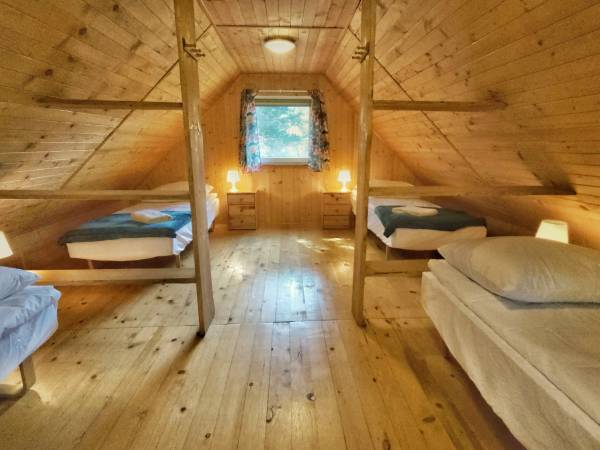 Domek typu B - sypialnia 4 łóżka