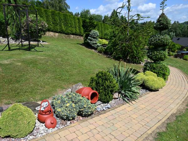 Ścieżka w ogrodzie