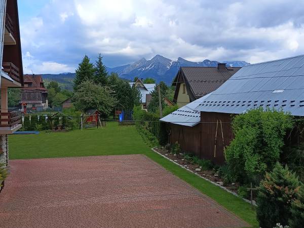 Widok z balkonu pokój 3 i 4