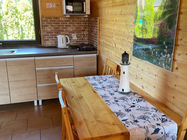 kuchnia w domku piecioosobowym