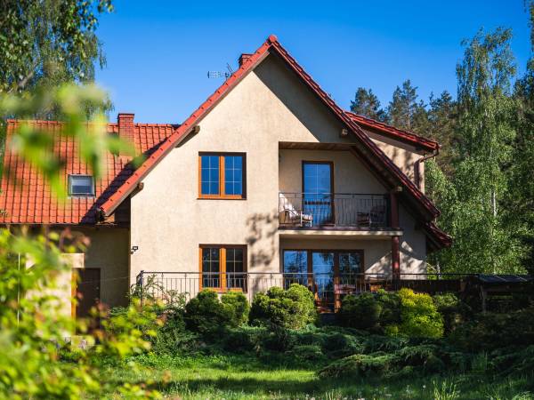 dom od strony tarasu