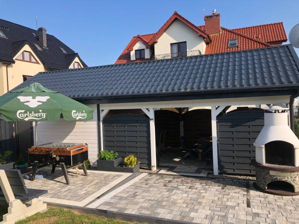 Wiata + duży grill