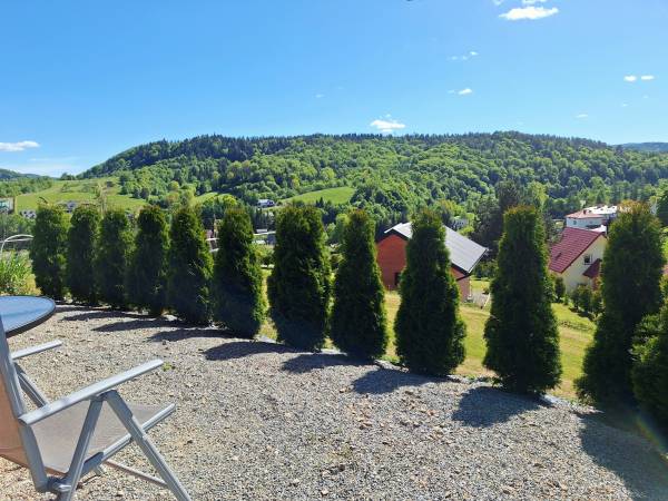 Widok z Domku Widokówka nr.2 