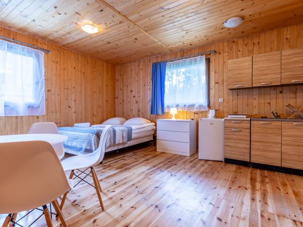 Pokój z aneksem w domku pięcioosobowym