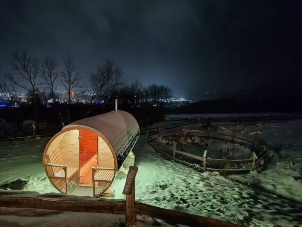 Całoroczny Domek z widokiem na jezioro