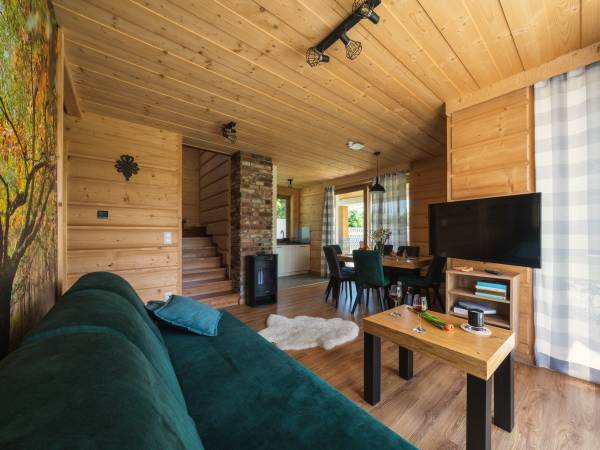 Domki "Na Dziedzinie" z Gorącą Balią