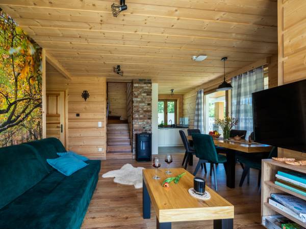 Domki "Na Dziedzinie" z Gorącą Balią