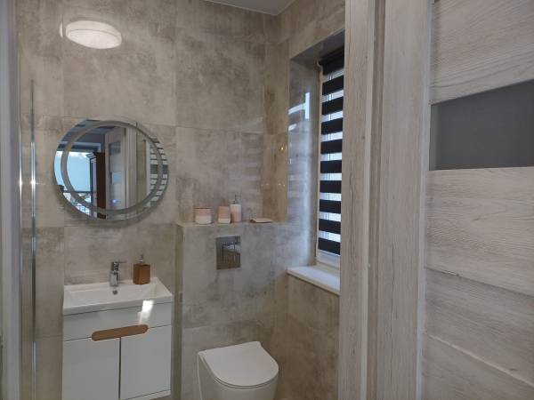 Łazienką w pokoju nr.5