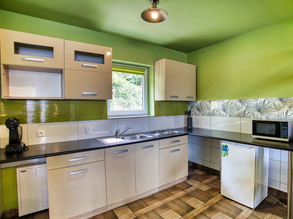 domek zielony - kuchnia