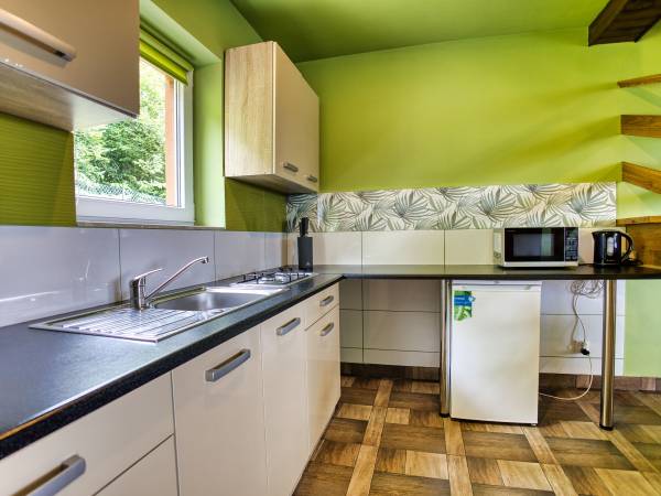 domek zielony - kuchnia