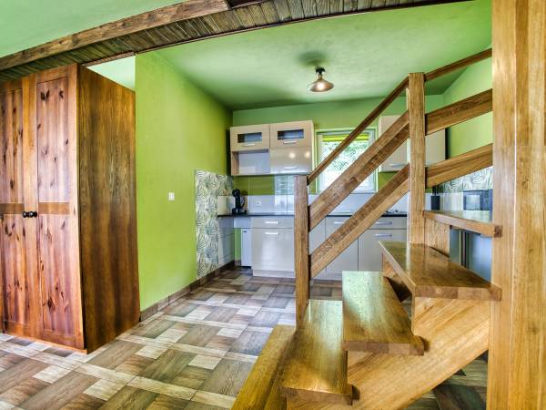 domek zielony - salon