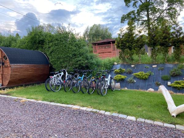 Rowery do dyspozycji gości 