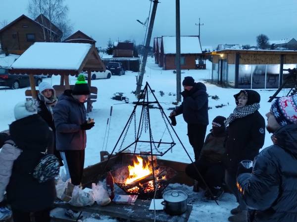 Domki z basenem całorocznym 