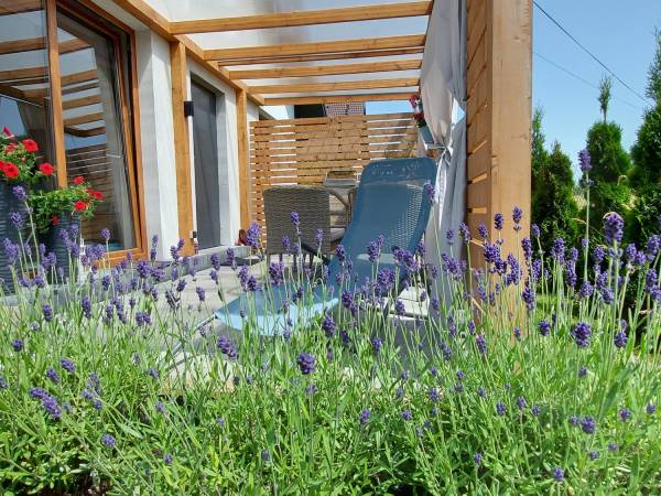 Domki Milo z kominkiem