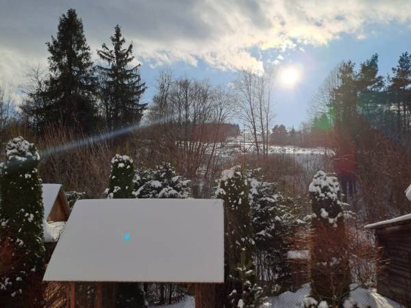 Widok z obiektu na MASTER SKI