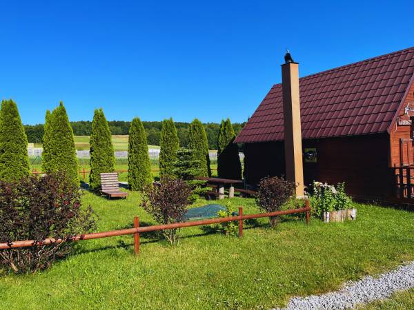 domek 6-os. - ogródek przy domku