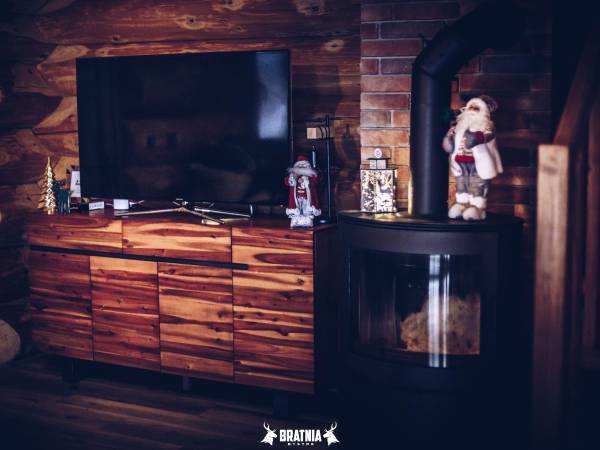 BRATNIA BYSTRE - Domy z bala z jacuzzi i sauna