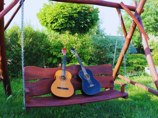 relaks w sielankowej scenerii