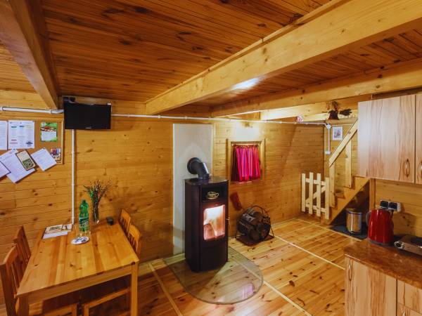 domek 6-os. z sauną i kominkiem