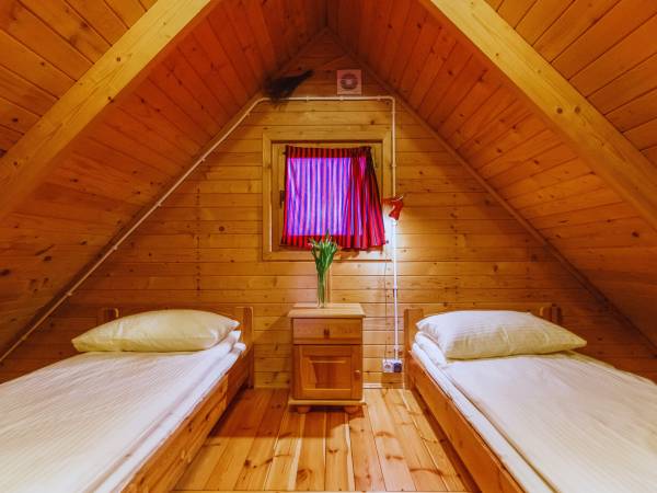 domek 6-os. z sauną i kominkiem