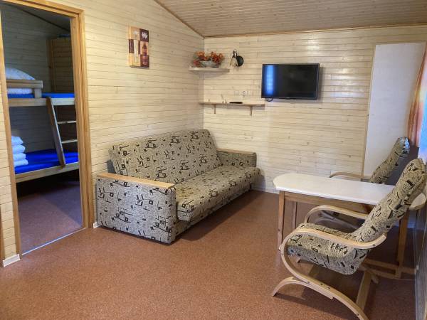 Salon z aneksem kuchennym