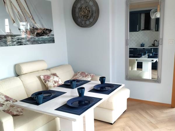 Apartament niebieski.