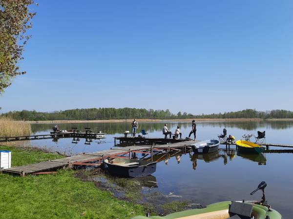 Widok na prywatnym pomosty 