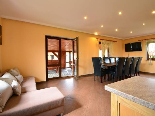 Salon - widok na taras