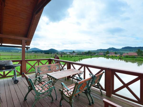 Rybaczówka - widok z tarasu