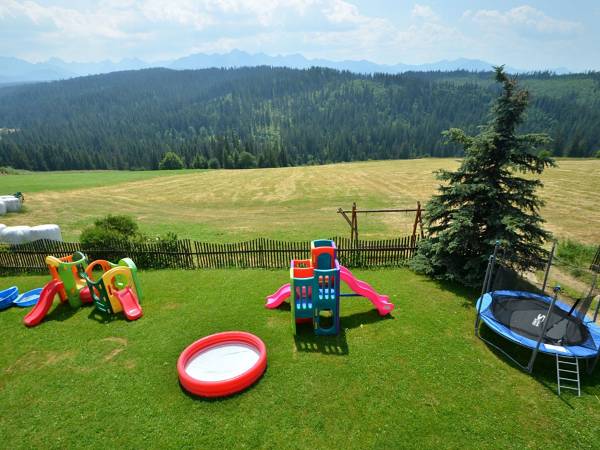 Ogród z widokiem na góry