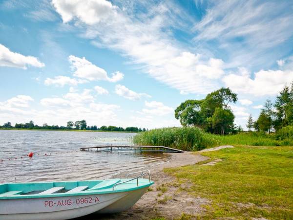 Nasza prywatna plaża z pomostem