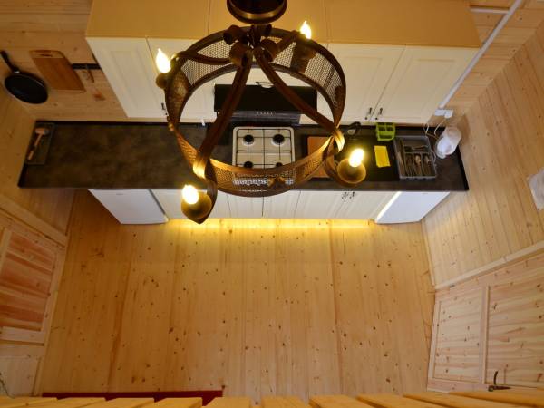 kuchnia w domku 10 osobowym